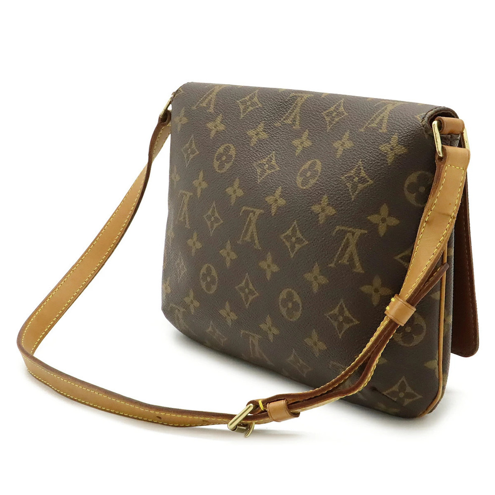 Louis Vuitton Bag Shoulder Musette Tango One Monogram Short Brown